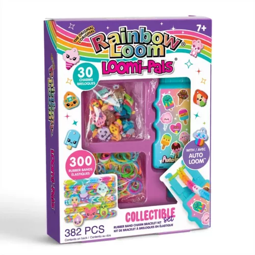 Rainbow Loom: Auto Loom - Loomi-Pals gumikarkötő készítő szett