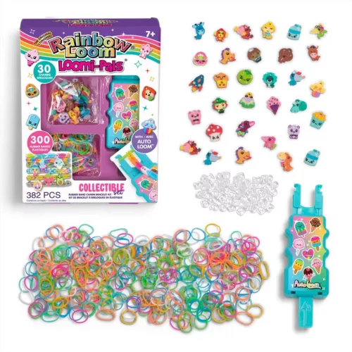 Rainbow Loom: Auto Loom - Loomi-Pals gumikarkötő készítő szett
