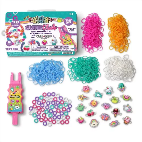 Rainbow Loom: Auto Loom - Cutie Club gumikarkötő készítő szett