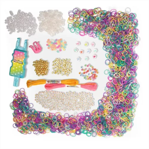 Rainbow Loom: Auto Loom - Loomi-Pals gumikarkötő készítő szett gyöngyökkel