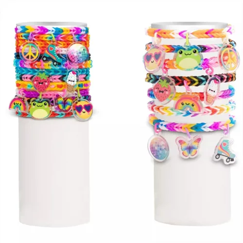 Rainbow Loom: Auto Loom Cute-Tique - Kincsesbánya gumikarkötő készítő szett