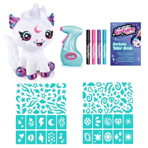 Canal Toys: Style 4 Ever színezhető plüss - Kozmikus unikornis fényekkel