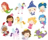 Buddy & Barney Fürdőjáték: Színváltós Csempetapasz - Mesebeli Lények