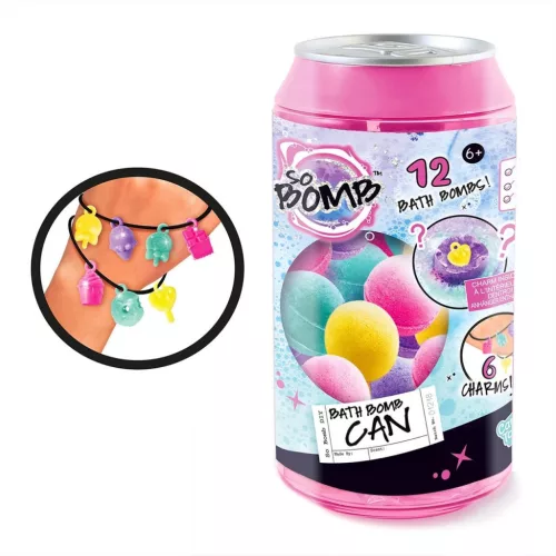 Canal Toys: So Bomb fürdőgolyó italos dobozban - Pink