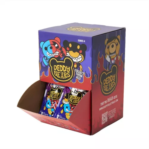 Deddy Bear meglepetés clip-on plüss, 4. sorozat - többféle