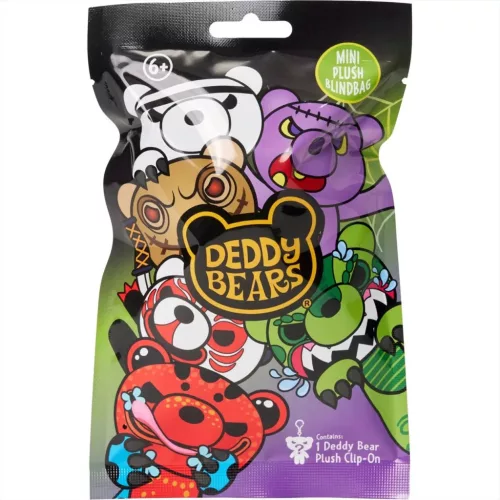 Deddy Bears meglepetés kulcstartós plüss, 5. sorozat - többféle