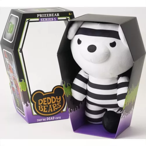 Deddy Bears plüss koporsóban S5, 30 cm-es - Prizzbear
