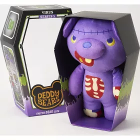 Deddy Bears plüss koporsóban S5, 30 cm-es - Virus
