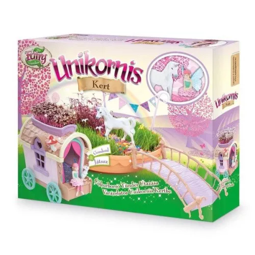 My Fairy Garden: Unikornis kert ekhós szekérrel