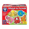 Állatok és formák oktató társasjáték