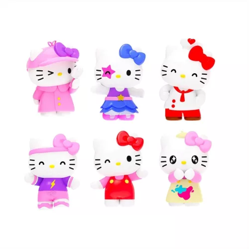 Craze Inkee vegán fürdőgolyó csomag Hello Kitty figurával, dinnye aromával