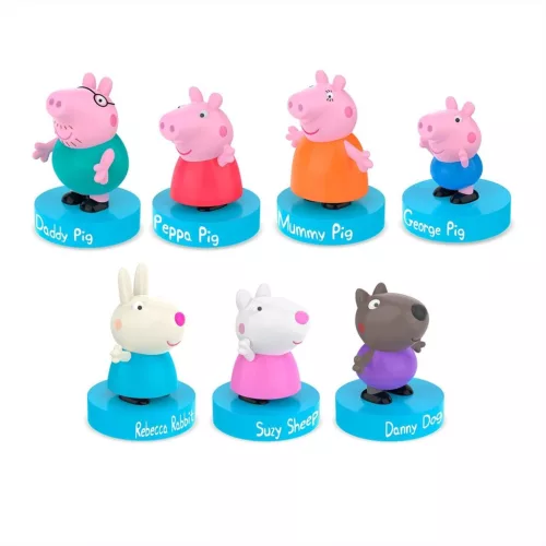 Craze Inkee vegán fürdőgolyó csomag eperfagyi aromával - Peppa malac nyomda figurával