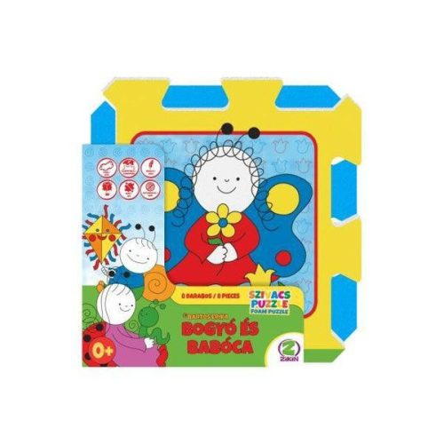 Bogyó és Babóca habszivacs szőnyeg puzzle 8 db-os