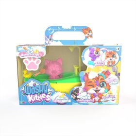   Washy Friends: Color Reveal Pancsoló cicusok káddal és 5 kiegészítővel - Szörmi