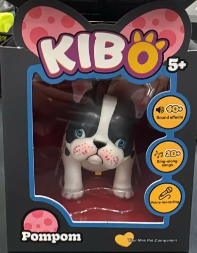 Kaboom Kibo: francia bulldog interaktív kutya - Pompom