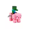 Minecraft 3D játékfigura felhúzható állattal 2. sorozat - Creeper a malaccal