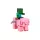 Minecraft 3D játékfigura felhúzható állattal 2. sorozat - Creeper a malaccal