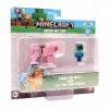 Minecraft 3D játékfigura felhúzható állattal 2. sorozat - többféle