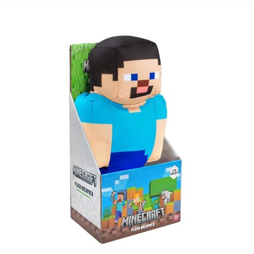 Minecraft plüss hátizsák 30 cm-es, többféle
