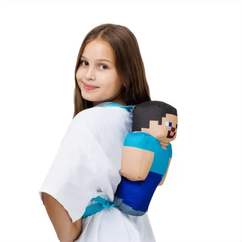 Minecraft plüss hátizsák 30 cm-es, többféle