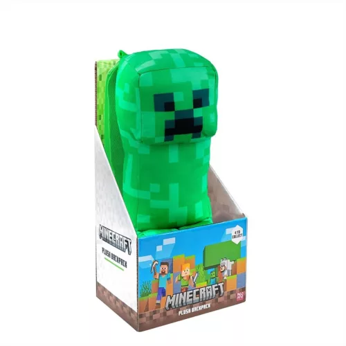 Minecraft plüss hátizsák 30 cm-es, többféle