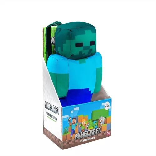 Minecraft plüss hátizsák 30 cm-es, többféle