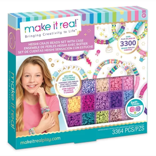 Make It Real: Heishi gyöngyök tárolóban