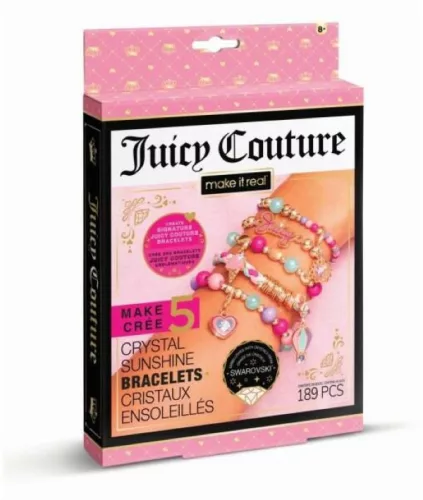Make It Real: Juicy Mini karkötők - Swarovski kristály napfény
