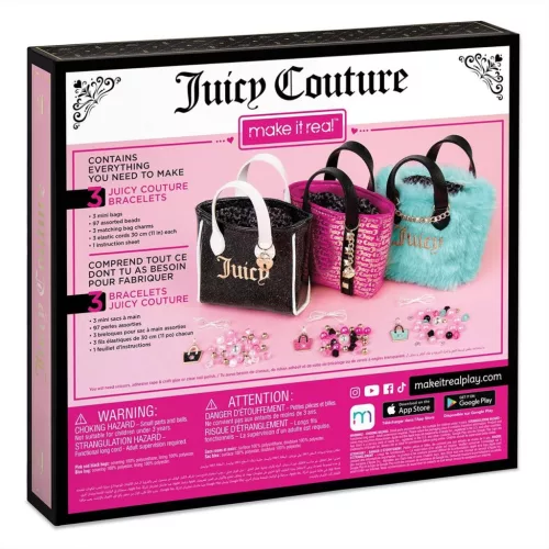 Make It Real: Juicy Couture mini kézitáskák karkötővel