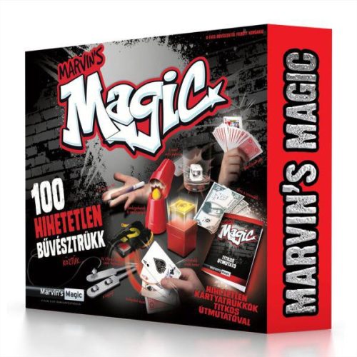 Marvin's Magic – szemfényvesztő mágikus készlet 100 trükkel
