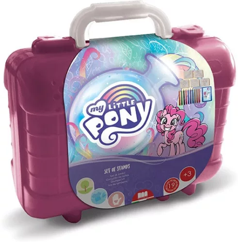 My Little Pony nyomdaszett bőröndben