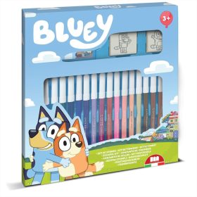Multiprint: Bluey nyomdakészlet filcekkel 18 db-os