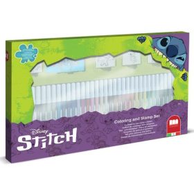 Disney Stitch nyomda készlet 36 db filccel