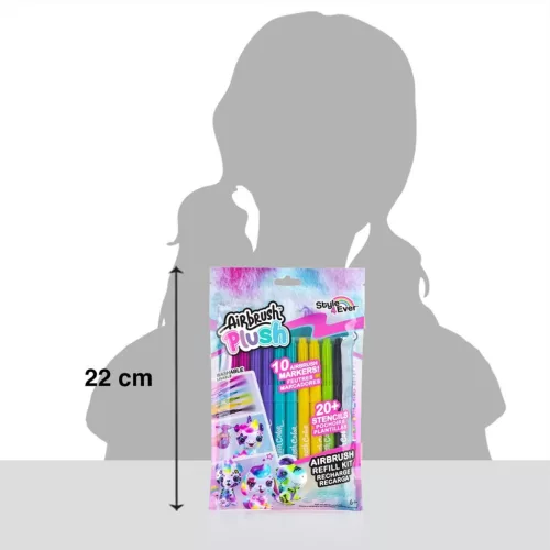 Airbrush Plush: Style 4 Ever filctoll készlet 10 db-os