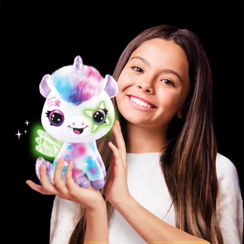 Canal Toys: Style 4 Ever színezhető plüss - Sötétben világító unikornis