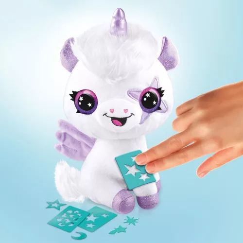 Canal Toys: Style 4 Ever színezhető plüss - Sötétben világító unikornis