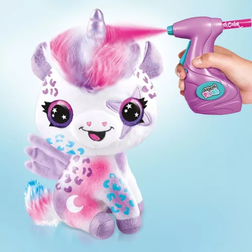 Canal Toys: Style 4 Ever színezhető plüss - Sötétben világító unikornis