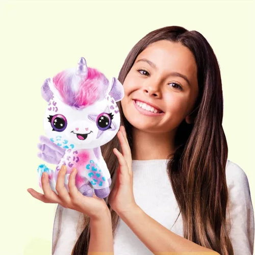 Canal Toys: Style 4 Ever színezhető plüss - Sötétben világító unikornis