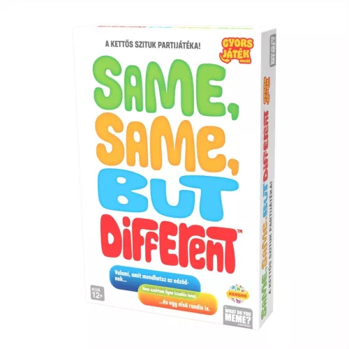 Same Same But Different - Quick Play kiadás parti társasjáték