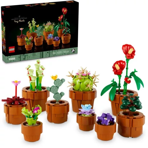 LEGO® Icons: 10329 Botanicals - Apró cserepes növények