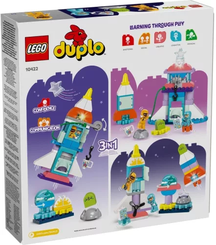 LEGO® DUPLO: 10422 3 az 1-ben űrsikló kaland