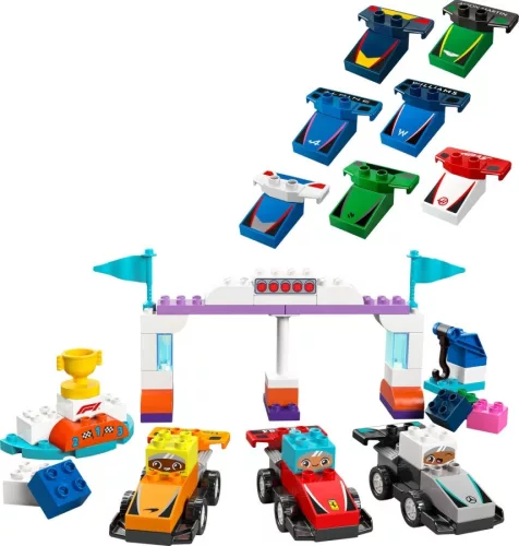 LEGO® DUPLO: 10445 F1® versenyautók és pilóták