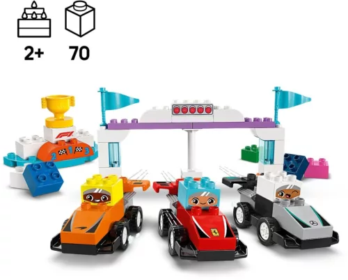 LEGO® DUPLO: 10445 F1® versenyautók és pilóták