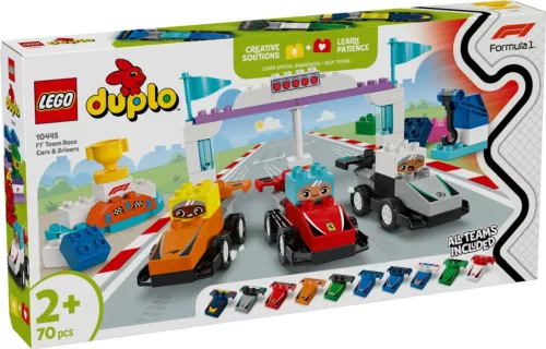LEGO® DUPLO: 10445 F1® versenyautók és pilóták