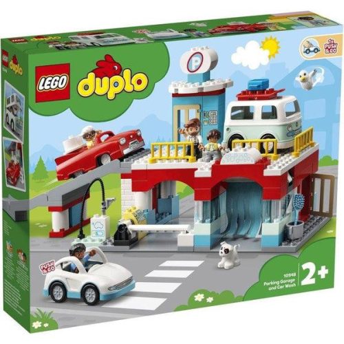 LEGO Duplo: 10948 Parkolóház és autómosó