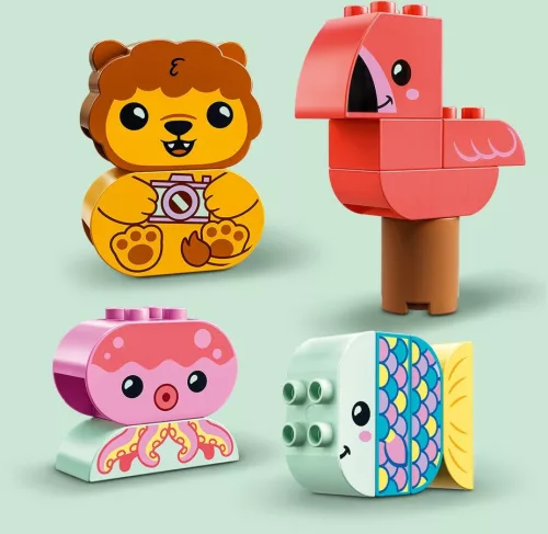 LEGO® DUPLO: 10966 Vidám fürdetéshez - Úszó állatos sziget