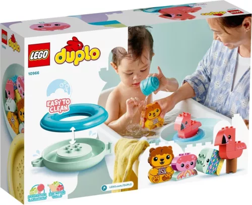 LEGO® DUPLO: 10966 Vidám fürdetéshez - Úszó állatos sziget