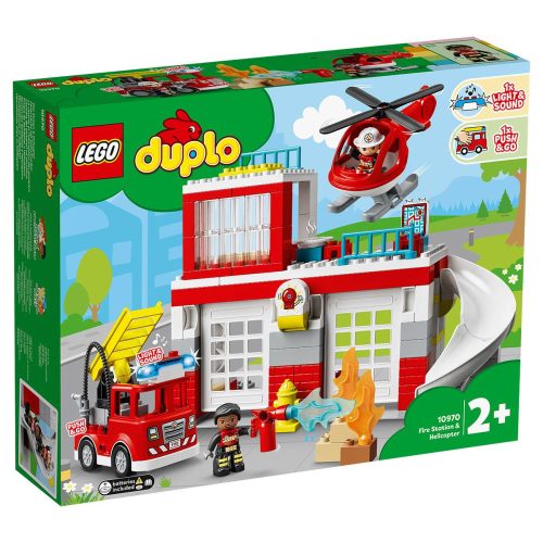 Lego Duplo: 10970 Tűzoltóállomás és helikopter