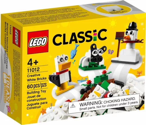 Lego Classic: 11012 Kreatív fehér kockák