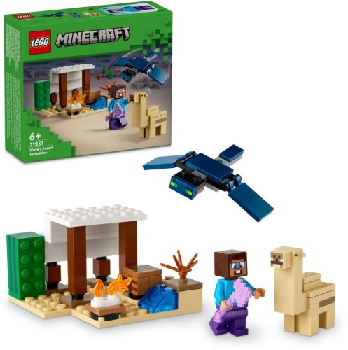 LEGO® Minecraft: 21251 Steve sivatagi expedíciója